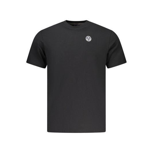 T-Shirt by North Sails for men in cotton black features an edgy silhouette, meticulously detailed with a sophisticated and crew neckline for a truly edgy finish.