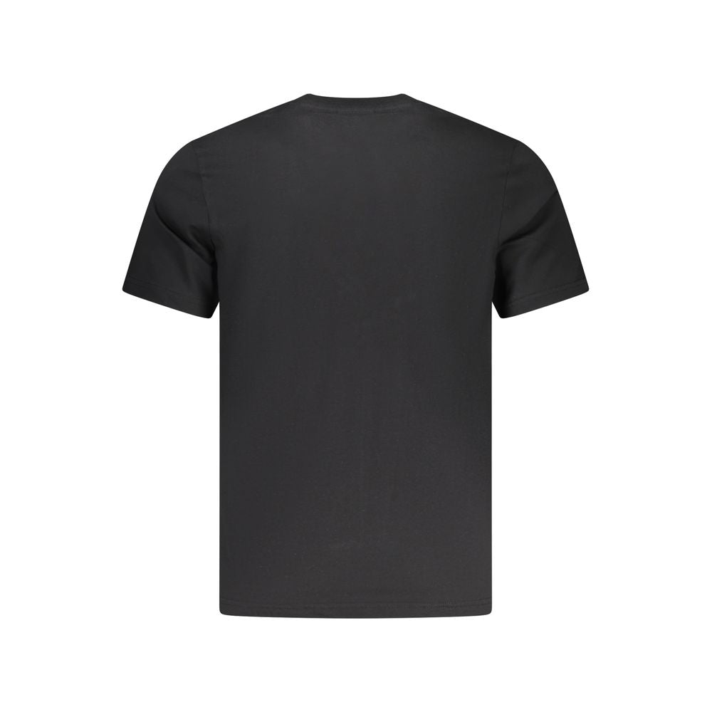 T-Shirt by North Sails for men in cotton black showcases a dramatic silhouette, elegantly detailed with a dramatic crew neckline and for a truly dramatic finish.