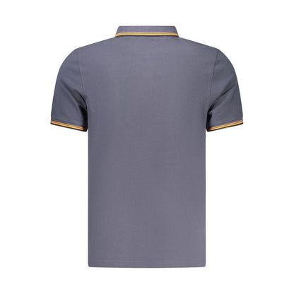 Polo Shirt by North Sails for men in cotton blue presents a sleek silhouette, featuring a refined and for a sleek finish.