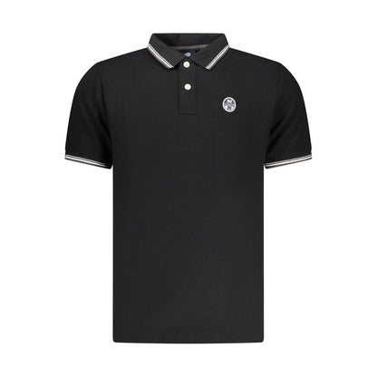 Polo Shirt by North Sails for men in cotton black showcases a enviable silhouette, featuring a refined and for a enviable finish.
