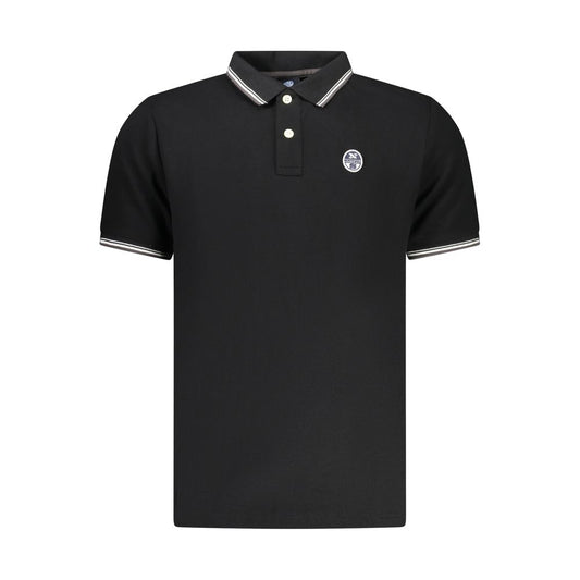 Polo Shirt by North Sails for men in cotton black showcases a enviable silhouette, featuring a refined and for a enviable finish.