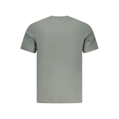 T-Shirt by North Sails for men in cotton green showcases a chic silhouette, artfully detailed with a chic crew neckline and for a chic finish.