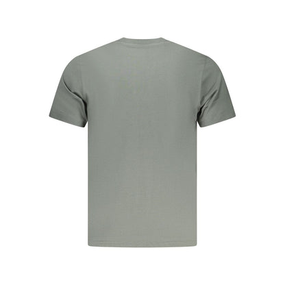 T-Shirt by North Sails for men in cotton green & print showcases a chic silhouette, artfully detailed with a chic crew neckline and for a chic finish.