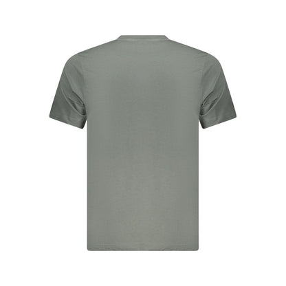 T-Shirt by North Sails for men in cotton canvas green & print showcases a dramatic silhouette, elegantly detailed with a dramatic crew neckline and for a truly dramatic finish.