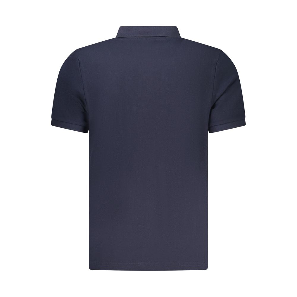 Polo Shirt by North Sails for men in cotton blue showcases a sharp silhouette, detailed with a refined and sharp for a sophisticated finish.