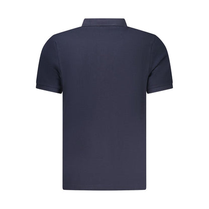 Polo Shirt by North Sails for men in cotton blue showcases a sharp silhouette, detailed with a refined and sharp for a sophisticated finish.