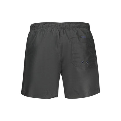 Swim Shorts by North Sails for men in polyester canvas black features a resort ready silhouette, perfectly capturing the resort ready aesthetic of Men's Polyester Canvas Swim Shorts with a resort ready finish.