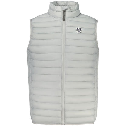 Vest by North Sails for men in polyamide & polyester gray features an on trend silhouette, showcasing a sophisticated and premium lightweight & pockets for a truly on trend finish.