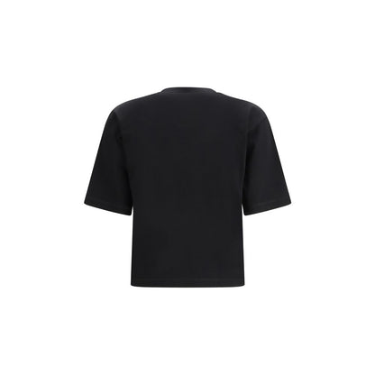 T-Shirt by Off-White for women in cotton black, white & print features an on trend silhouette, perfectly showcasing a on trend and crew neckline for an elevated aesthetic.