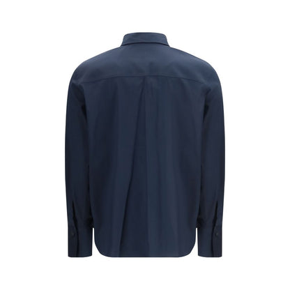 Dress Shirt by Brunello Cucinelli for women in cotton blue & patterned features an polished silhouette, showcasing a sophisticated and detail for a truly polished finish.