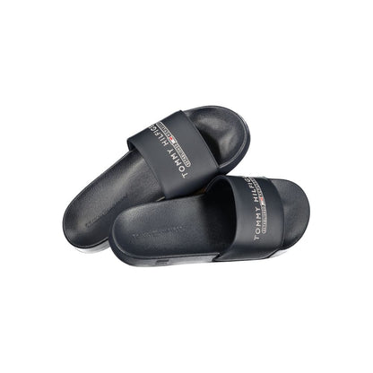 Tommy Hilfiger Men's Polyester & Polyurethane Sandals - Blue Signature