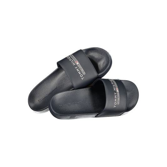 Tommy Hilfiger Men's Polyester & Polyurethane Sandals - Blue Signature