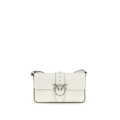 Wallet by PINKO for women in calf leather white showcases a discerning silhouette, artfully capturing the essence of Love Birds One Calf Leather Wallet with its functional .