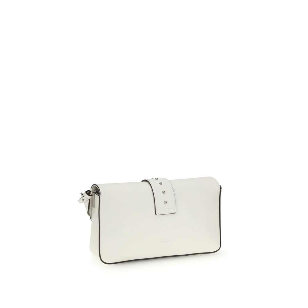 Wallet by PINKO for women in calf leather white presents a streamlined silhouette, showcasing the sophisticated design of the Love Birds One Calf Leather Wallet collection with functional .