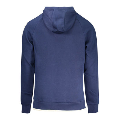 Hooded Sweatshirt Hoodie by Rifle for men in cotton polyester blue & print features a authentic silhouette, showcasing a sophisticated hooded neckline and authentic detail for a refined finish.