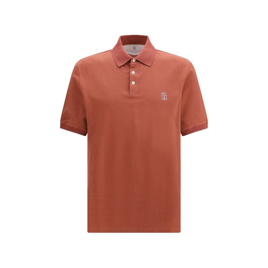 Polo Shirt by Brunello Cucinelli for men in cotton multicolor & signature showcases a enviable silhouette, featuring a refined and for a enviable finish.