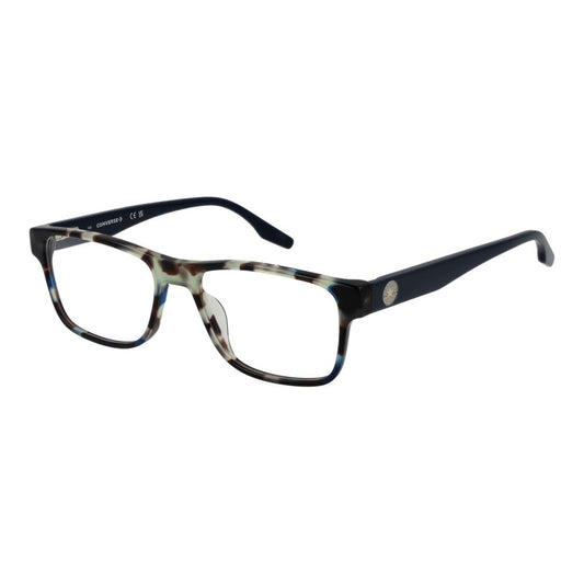 Eyeglasses Frames by Converse for men in plastic blue features an refined silhouette, showcasing the refined blue coloured frame and sophisticated full-frame frame design.