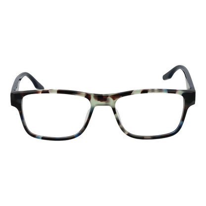 Eyeglasses Frames by Converse for men in plastic blue showcases a reflective silhouette, artfully incorporating a sophisticated blue coloured frame with a distinct full-frame frame design.
