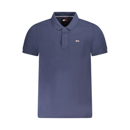 Tommy Hilfiger City Men's Cotton Polo Shirt - Blue Green