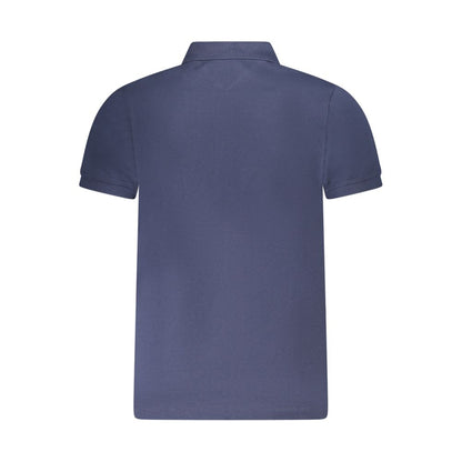 Tommy Hilfiger City Men's Cotton Polo Shirt - Blue Green