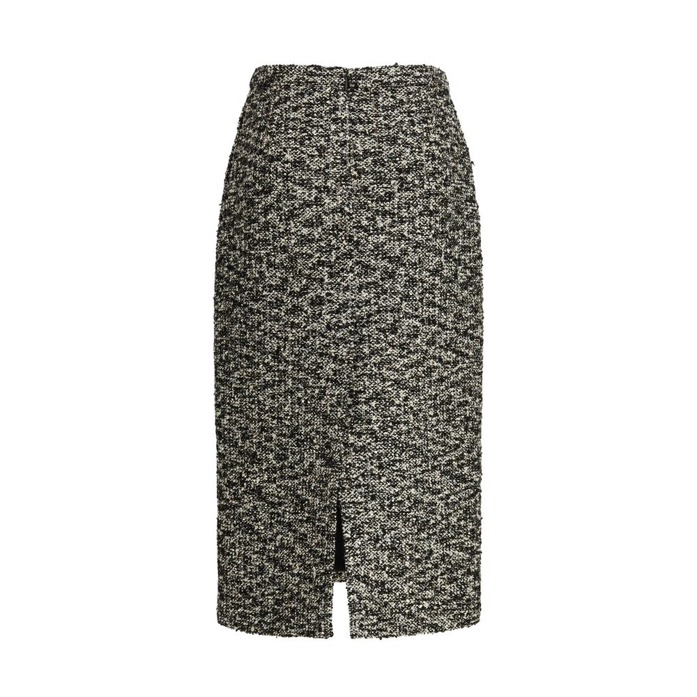 Skirt by Gucci for women in polyamide polyester & viscose multicolor features an tailored silhouette, artfully capturing the essence of Women's Polyamide Polyester & Viscose Midi Skirt in a sophisticated midi.