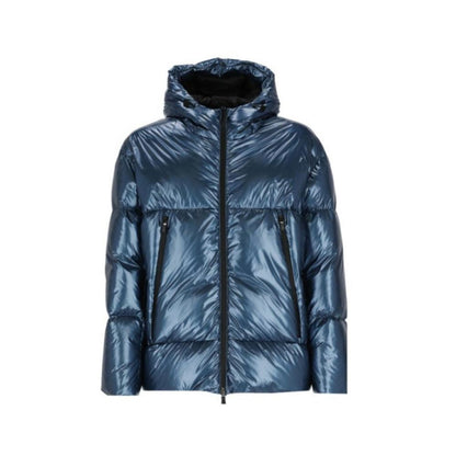 Herno Blue Polyamide Shell Jacket