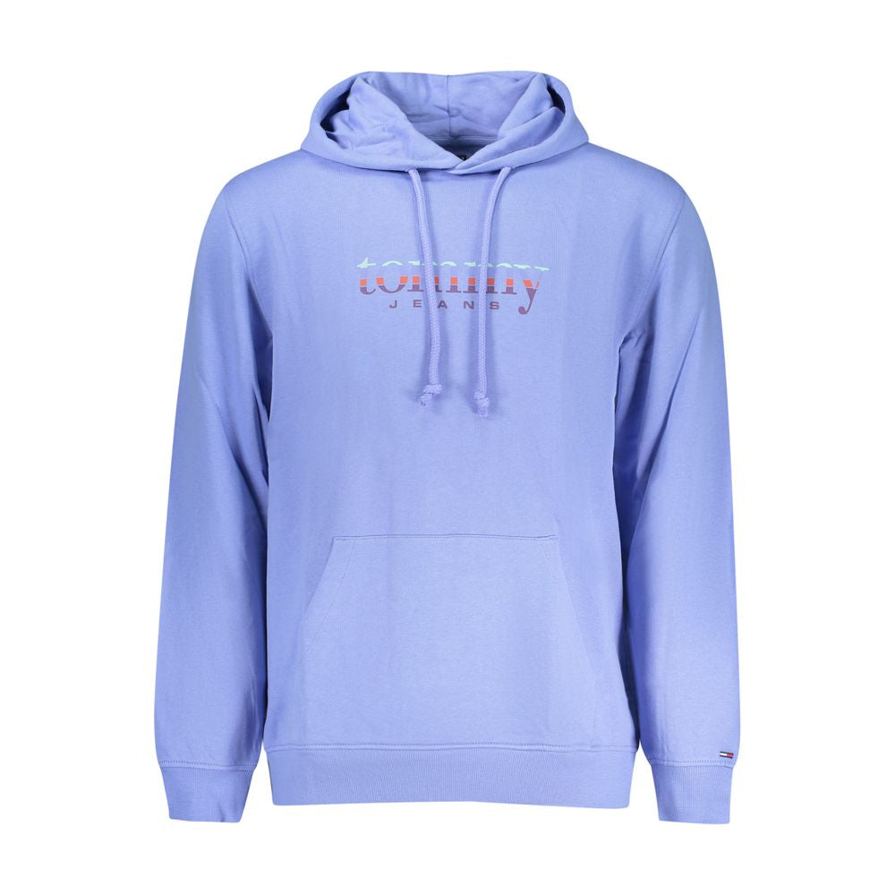 Hooded Sweatshirt Hoodie by Tommy Hilfiger for men in cotton azzurro & print showcases a city-ready silhouette, artfully detailed with a signature hooded neckline and for a city-ready finish.