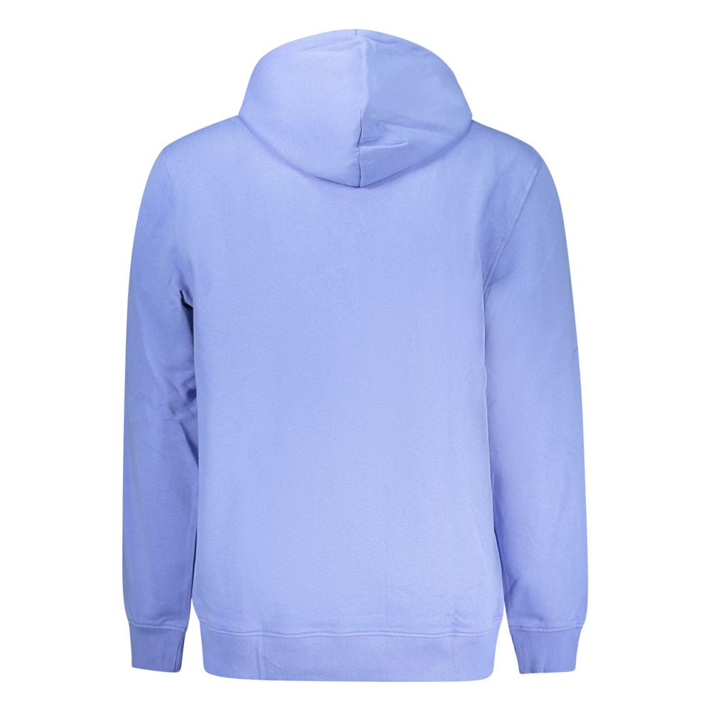 Hooded Sweatshirt Hoodie by Tommy Hilfiger for men in cotton azzurro & print features a slouchy chic silhouette, detailed with a slouchy chic and a signature for an elevated aesthetic.