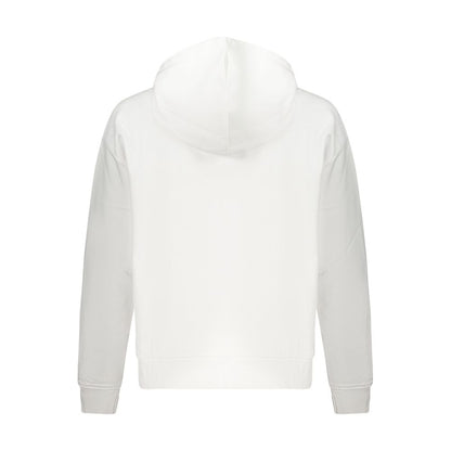 Hooded Sweatshirt Hoodie by Calvin Klein for women in cotton white & print features a edgy silhouette, detailed with a edgy and for a refined finish.