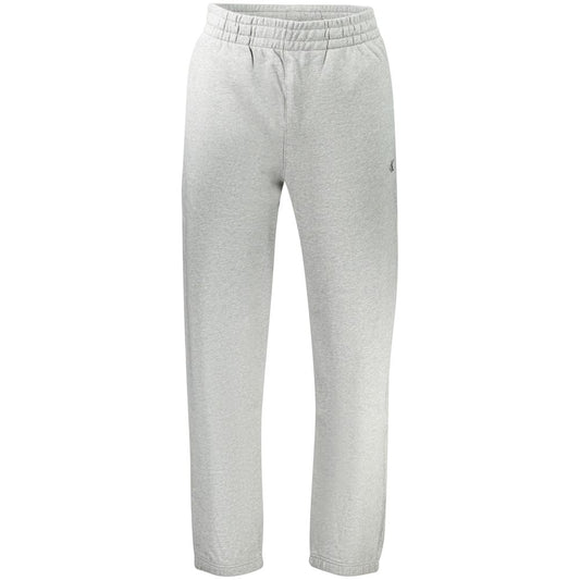 Joggers by Calvin Klein for men in cotton gray features a refined silhouette with a refined , defined by a and a refined long for a refined finish.