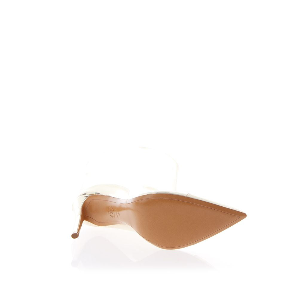 Mid-Heel High-Heel Ankle Boots by Alexandre Vauthier for women in patent leather multicolor showcases a ergonomic silhouette from the Women's Patent Leather Mid-Heel High-Heel Ankle Boots collection, featuring a ergonomic 5-cm-heel mid-heel 10-5-cm-heel high-heel and a ergonomic pointed toe style.
