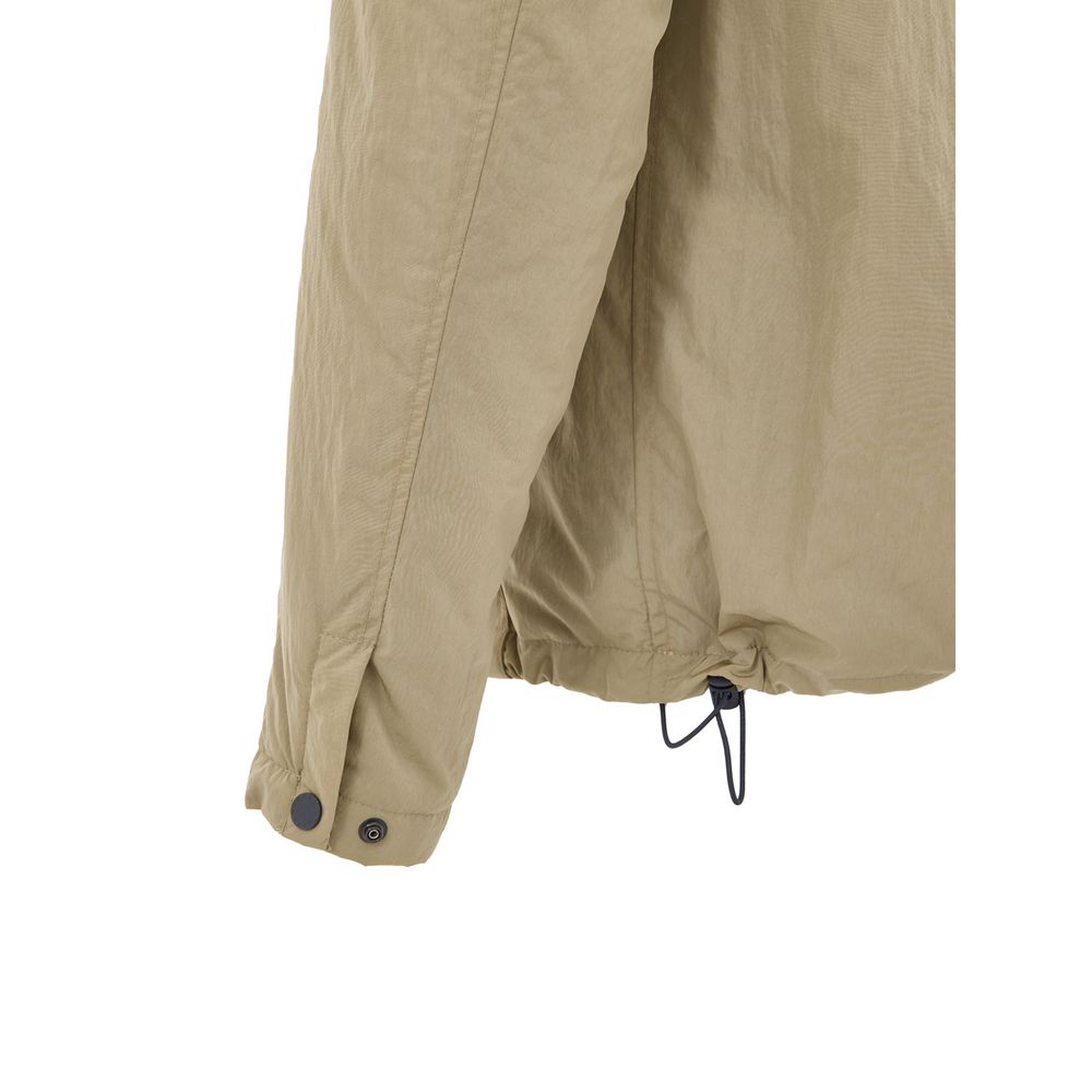 Overcoat by Paul & Shark for men in poly nylon fabric beige features a contemporary silhouette showcasing a contemporary and refined pockets & insulated for a sophisticated finish.