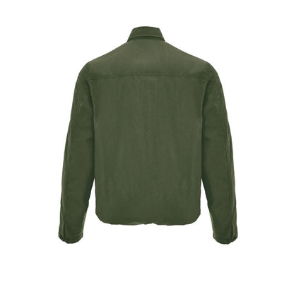 Overcoat by Paul & Shark for men in poly nylon fabric green features an voluminous silhouette, showcasing distinct pockets & insulated and a voluminous for a truly voluminous aesthetic.