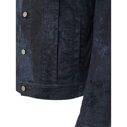 Skirt by Dolce & Gabbana for unisex in stretch cotton dark-gray & gray features an tailored silhouette, artfully capturing the essence of Unisex Stretch Cotton Skirt in a sophisticated mini.