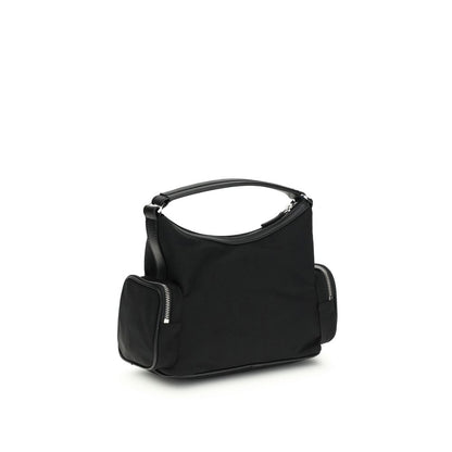 Shoulder Bag by Stella McCartney for women in leather black, silver & signature features a effortless chic silhouette with a secure zipper, ample external-pockets, and versatile shoulder-strap, handle & adjustable-strap for a effortless chic finish.
