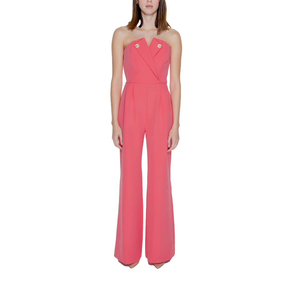 Silence Women's Stretch Polyester One-Piece - Gold Orange