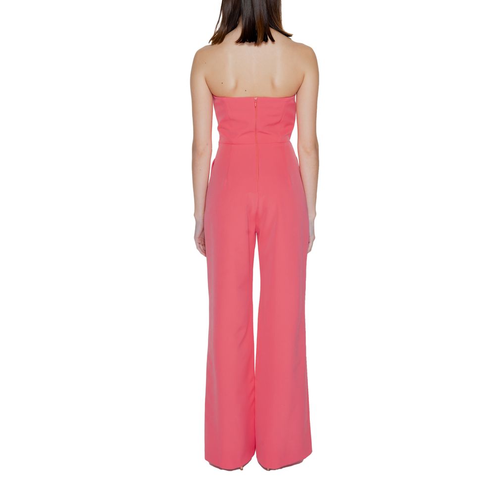 Silence Women's Stretch Polyester One-Piece - Gold Orange