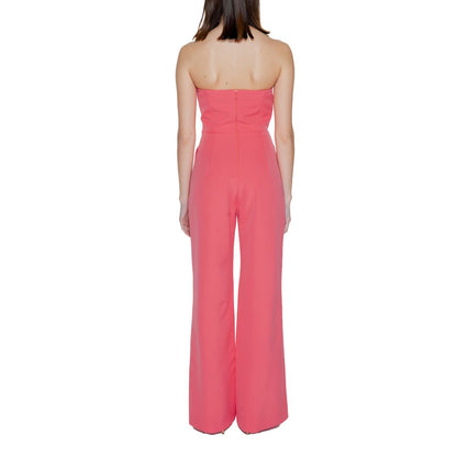 Silence Women's Stretch Polyester One-Piece - Gold Orange