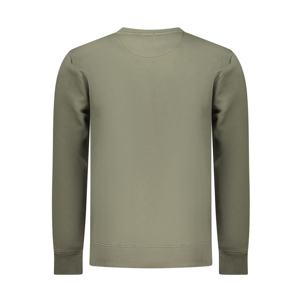 Sweatshirt by Coveri Moving for men in cotton polyester green features an magnificent silhouette, showcasing a sophisticated and detail for a truly magnificent finish.