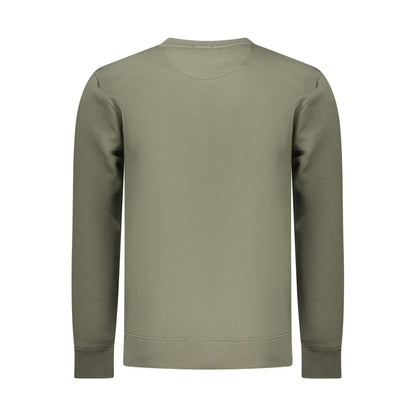 Sweatshirt by Coveri Moving for men in cotton polyester green features an magnificent silhouette, showcasing a sophisticated and detail for a truly magnificent finish.