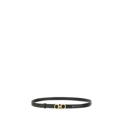 Belt by Ferragamo for women in bos taurus grained calfskin leather brown presents a artisanal silhouette from the Gancini Bos Taurus Grained Calfskin Leather Belt collection, showcasing an artisanal design and refined craftsmanship for a artisanal look.