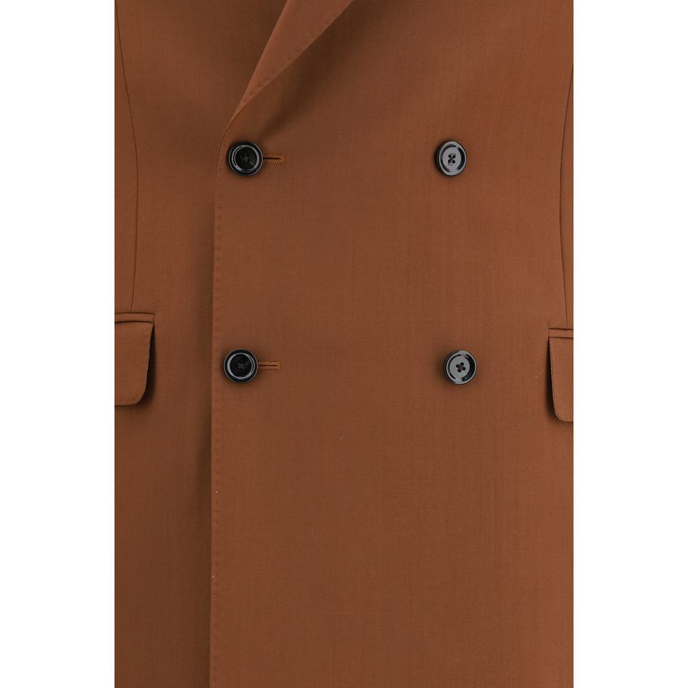 Pant Suit by Lardini for men in cotton brown presents a nuanced silhouette, showcasing a nuanced and nuanced straight-leg & regular-fit for an elevated aesthetic.