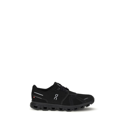 Athletic Sneakers by ON for men in tu polyester & polyurethane black features an effortless chic silhouette, showcasing the signature athletic style of the Men's Athletic TU Polyester & Polyurethane Sneakers collection with a truly effortless chic finish.
