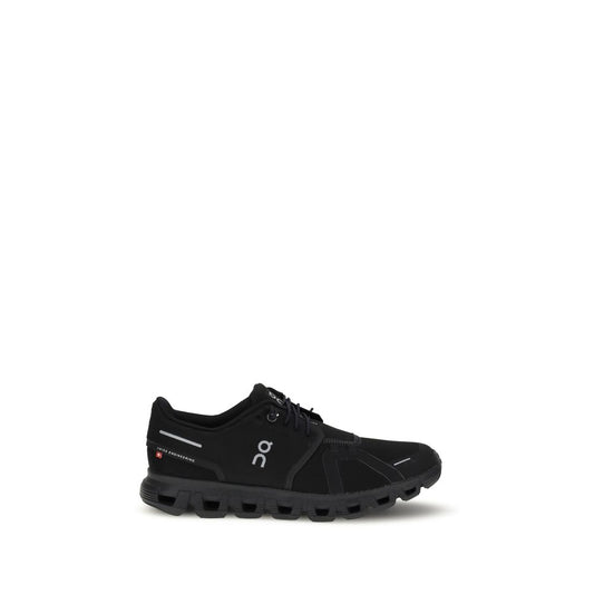 Athletic Sneakers by ON for men in tu polyester & polyurethane black features an effortless chic silhouette, showcasing the signature athletic style of the Men's Athletic TU Polyester & Polyurethane Sneakers collection with a truly effortless chic finish.