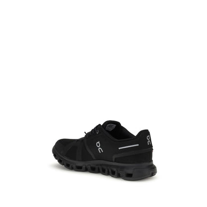 Athletic Sneakers by ON for men in tu polyester & polyurethane black features an exquisite silhouette, showcasing the premium athletic style of the Men's Athletic TU Polyester & Polyurethane Sneakers with an exquisite finish.