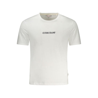 Guess Jeans Men's Slim Short-Sleeve Organic Cotton T-Shirt - White