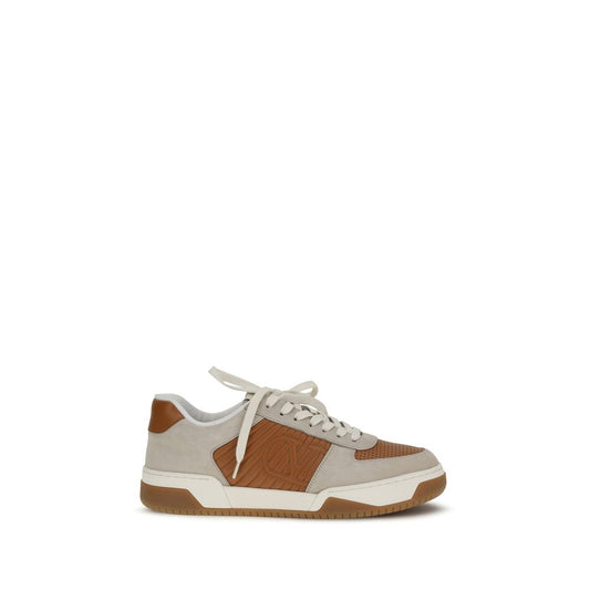 Athletic Sneakers by Valentino Garavani for men in nappa bos taurus calf leather multicolor & signature features an timeless silhouette from the V Logo Men's Athletic Nappa Bos Taurus Calf Leather Sneakers collection, showcasing a timeless athletic style for a timeless look.
