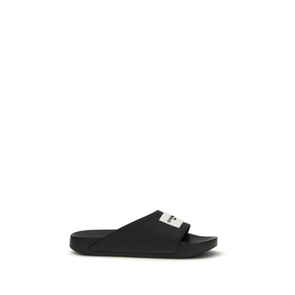 Givenchy Women's Rubber Sandals - Black Signature