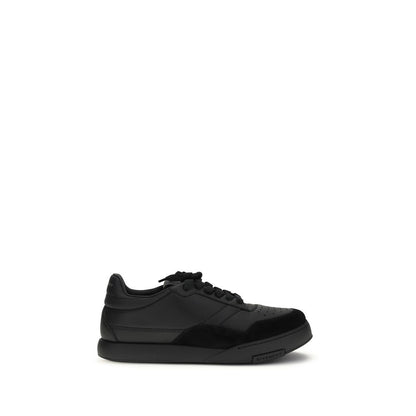 Sneakers by Givenchy for men in bos taurus calf leather black & signature presents a on trend silhouette from the Men's Low Top Bos Taurus Calf Leather Sneakers collection, showcasing a on trend low-top style for an elevated aesthetic.