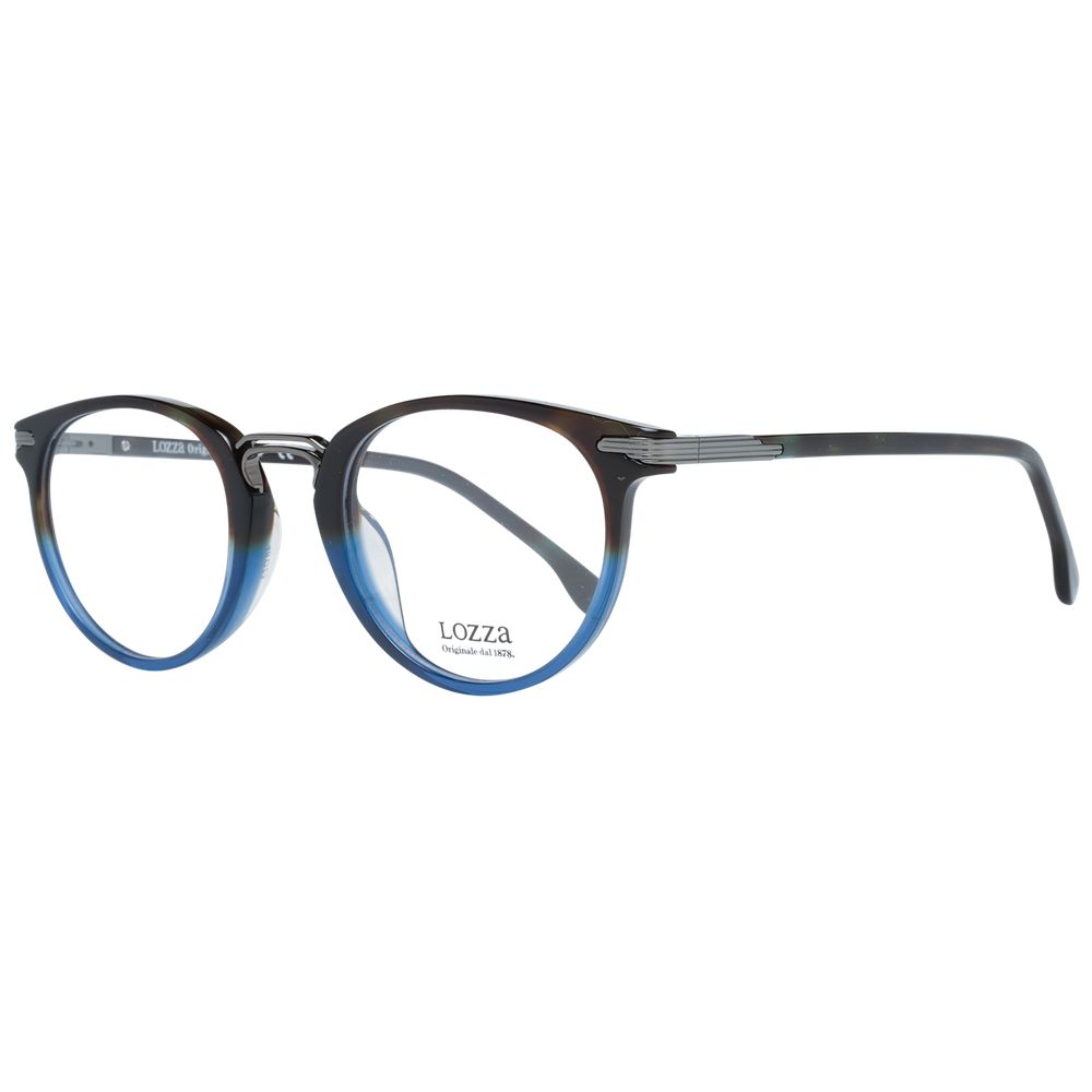 Eyeglasses Frames by Lozza for unisex in multicolor showcases a reflective silhouette, artfully incorporating a sophisticated multicolor coloured frame with a distinct full-frame frame design.